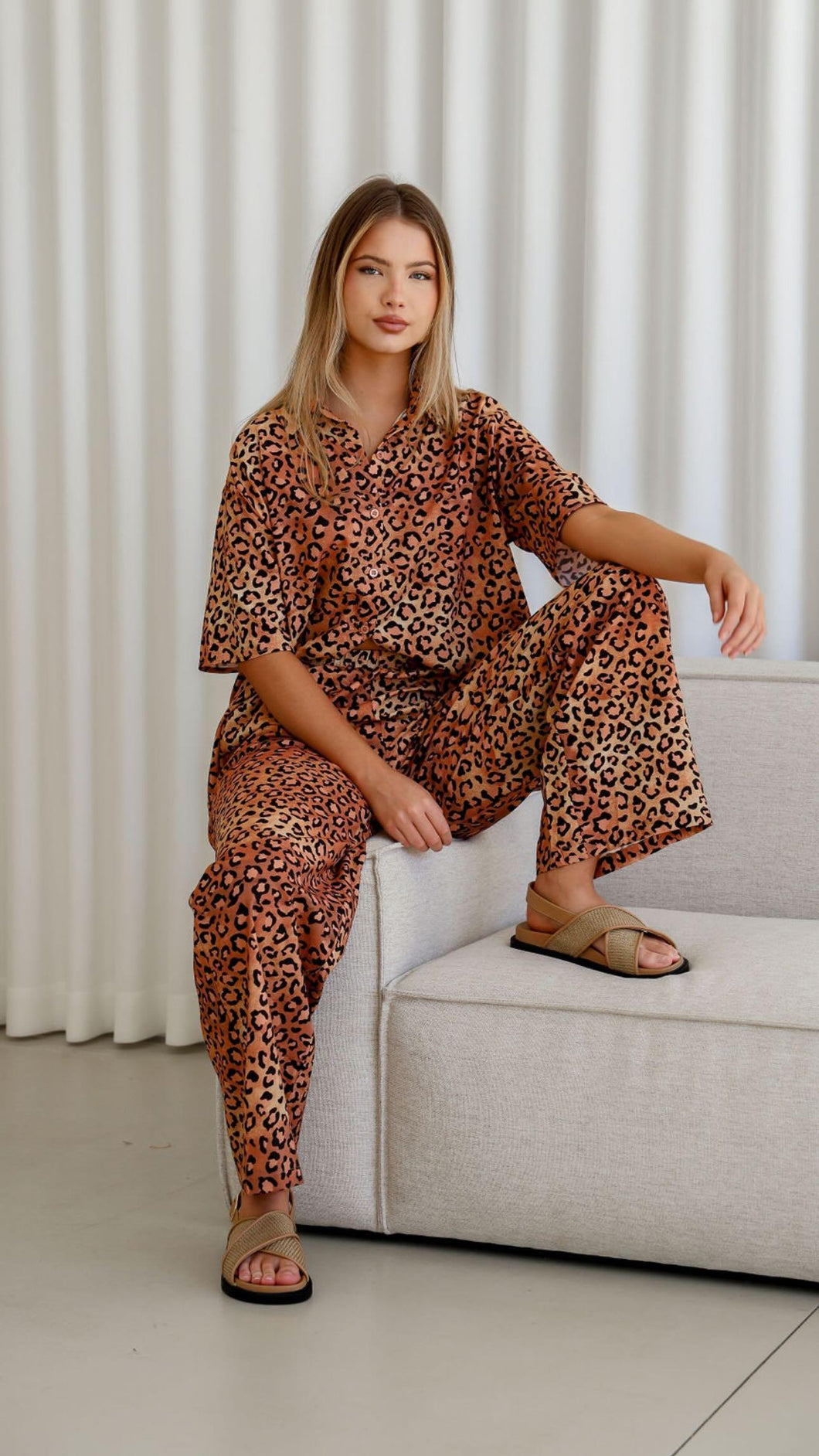 Animal Pant Set